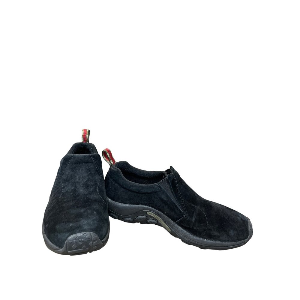 Merrell Moc Jungle Midnights Mens Black suede casual slip on shoes Sz 9.5 SKU 93